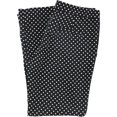 thumbnail image 2 of Ralph Lauren Womens Dot Casual Lounge Pantalones, Negro, 4, 2 of 2