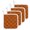 Orange, variant on Burnt Orange Pot Holders for Kitchen Heat Insulation Potholder,Kitchen Pot Holders Sets Washable Oven Hot Pads Terry Cloth Trivet for Cooking Fall Autumn Thanksgiving Farmhouse Solid Color 2 Pack