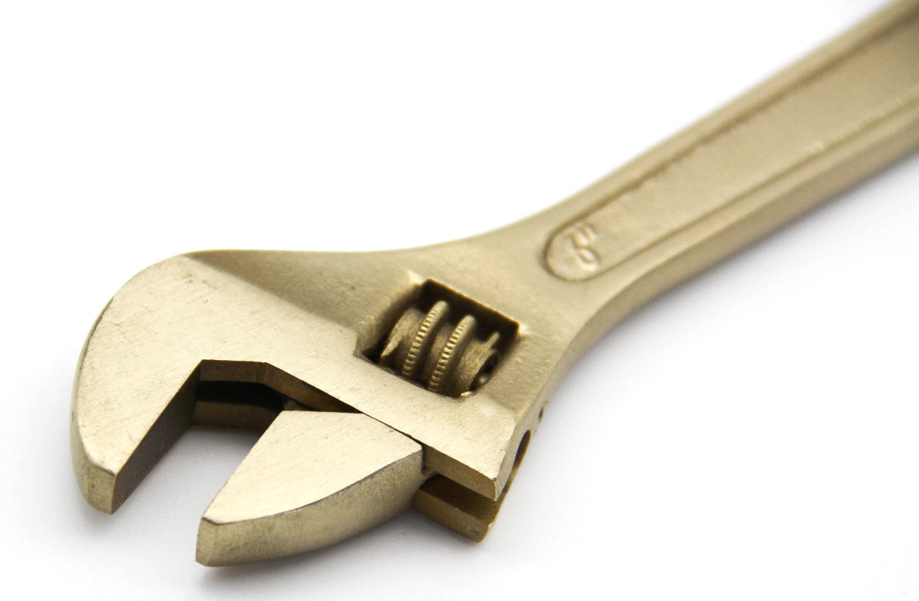 TMAX 6 inch Non Sparking Adjustable Wrench Aluminum-Bronze Non Spark