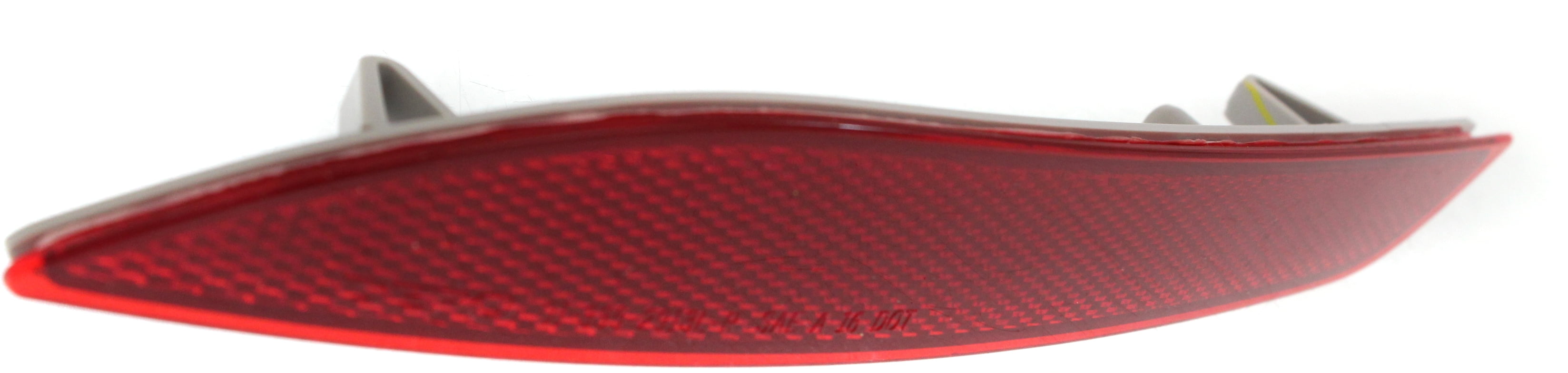 Bumper Reflector Compatible With 2016-2019 Chevrolet Cruze Rear, Left Driver CAPA Certified