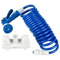 thumbnail image 1 of Dura Faucet DF-SA186-WT Raccord Rapide Extérieur Pulvérisation Robinet avec Buse Multi Pulvérisation (Blanc & Bleu), 1 of 6