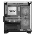 thumbnail image 3 of Gabinete XTREME PC GAMING Crystal Hive Mini Torre 5 Fan ARGB HUB Blanco y Negro CXT3600BW, 3 of 6