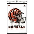 thumbnail image 3 of NFL Cincinnati Bengals - Drip Helmet 20 24" x 40" Poster, by Trends International, 3 of 3