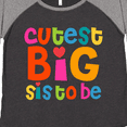 thumbnail image 4 of Inktastic Cutest Big Sis To Be Women's Plus Size T-Shirt, 4 of 5