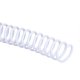 thumbnail image 3 of 100PCS Binding Spiral 12.7mm Diameter 48 Teeth 4:1 90 Pieces A4 Paper Capacity Binding Spirals Ring White, 3 of 5