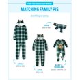 thumbnail image 2 of Pijama de forro polar a cuadros Baby Boys The Children's Place Moose, 2 of 5