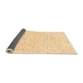 thumbnail image 2 of Ahgly Company Indoor Round Solid Orange Modern Area Rugs, 8' Round, 2 of 4