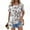 #Floral print_6 Multicolor, variant on Womens Fake Two Piece Floral Print Tunic Blouses Round Neck Tee Short Sleeve Tops Summer Basic Boho Dressy Cute Tops 2025