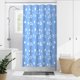 thumbnail image 4 of Bathroom Curtain Waterproof Cloth Proof Non Perforated Toilet High End Shading Curtain Shower Partition Door Curtain, 4 of 7