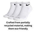 thumbnail image 4 of Men's Nike 3-pack Everyday Plus Cushion Low-Cut Training Socks Color: White Size: 12-15, 4 of 5