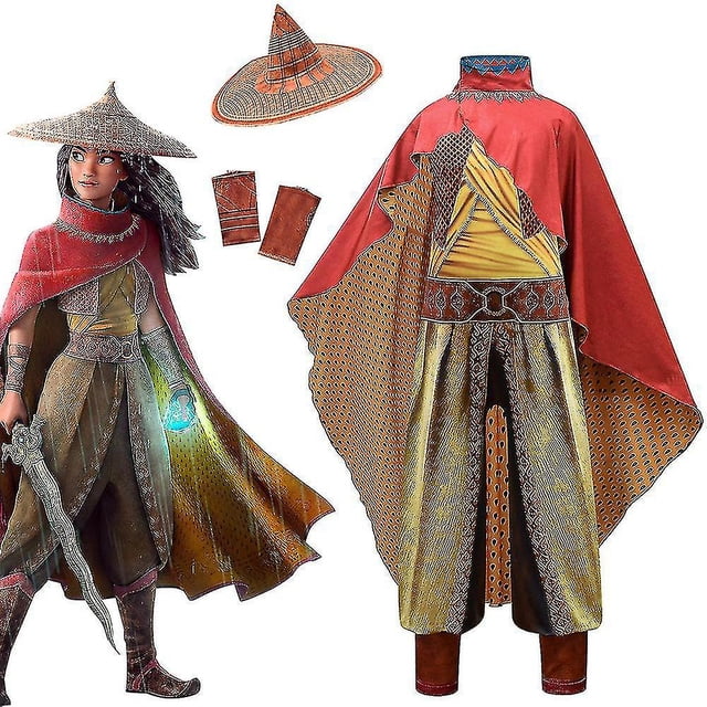 Disfraz de Raya y el último dragón Raya, disfraz de Cosplay, disfraz XianweiShao 8390612660603