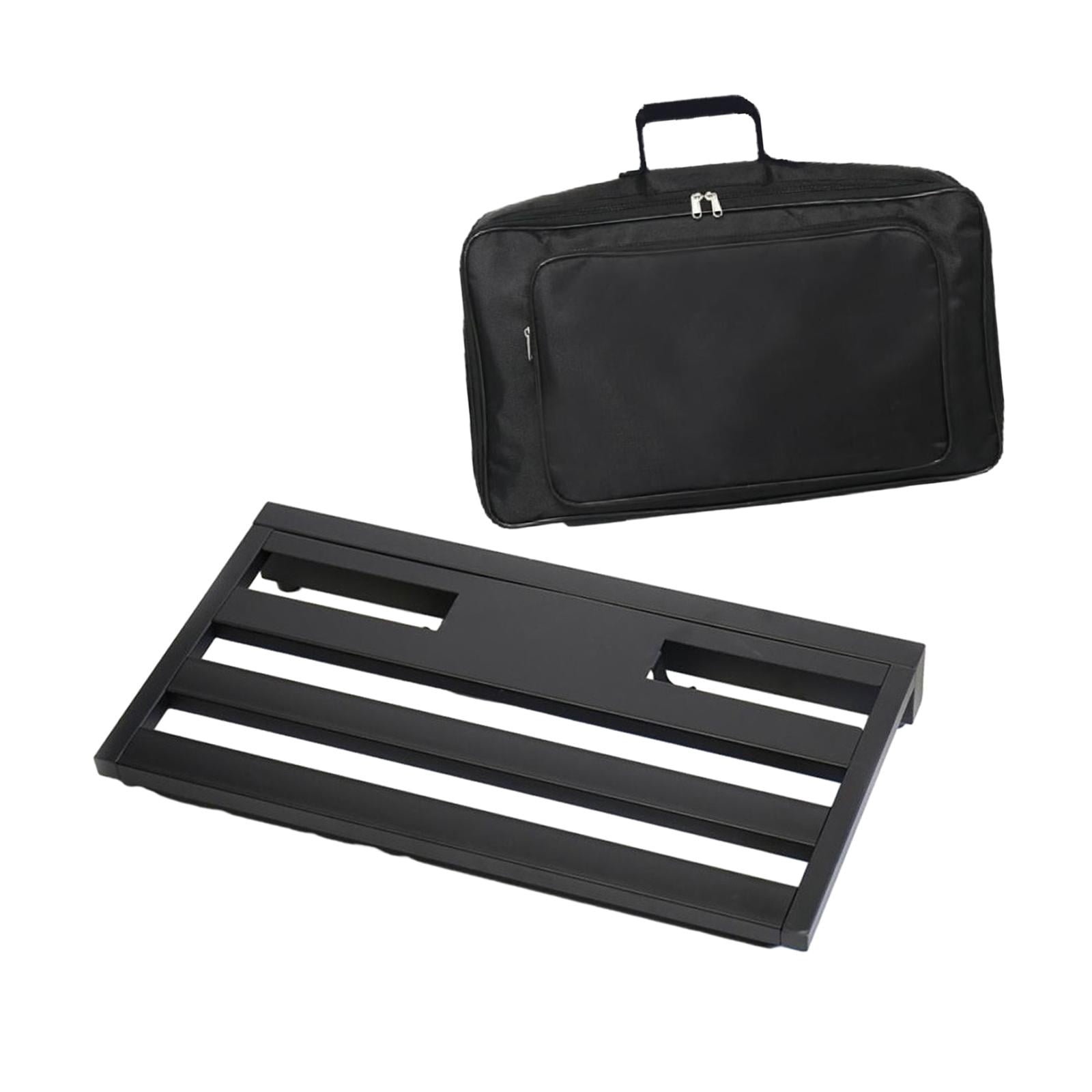 LeeQinersw Guitar Pedal Board 22''x12.4'' Sturdy Professional Lightweight Portable with Bag