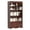 Brown, variant on HOBLOC 5 Tier Bookshelf Bookcase with Cabinet Doors, 63 in Tall Wooden Bookshelves, Display Storage Shelves, Floor Standing Book Shelf Furniture for Home Office, Living Room, Bedroom, Brown