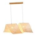 thumbnail image 1 of Bamboo Pendant Light Fixture Ceiling Lighting Fixture for Farmhouse, 1 of 8