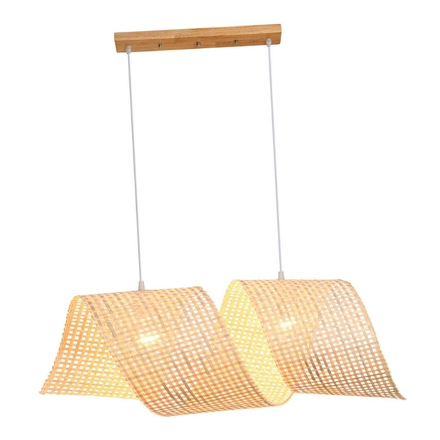 Suspension en Bambou Luminaire de Plafond pour Cuisine