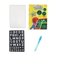thumbnail image 1 of Children Light Up Art Painting Writing Tablet Funny Kids Fluorescent Drawing Tablet Set for Children Kids Painting Board  Small, 1 of 8