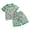 Summer Children Outfit Set-C633-Green, variant on Girl Clothes Toddler Girls Summer Outfit Heart Tank Top Pink Shorts 2 Piece Clothing for Girl 1 2 3 4 5 6 7 T Girls Summer Set 1-11 Years,12-18 Months