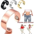 thumbnail image 2 of Dispositivo antirronquidos ajustable con 4 imanes, anillo de terapia magnética, tratamiento de acupresión contra los ronquidos, anillo para los dedos, ayuda para dormir para hombres y mujeres, 2 of 2