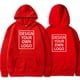 thumbnail image 3 of Sudadera con capucha personalizada para hombre y mujer, jerséis con logotipo personalizado, insignias, Top Unisex, 3 of 3