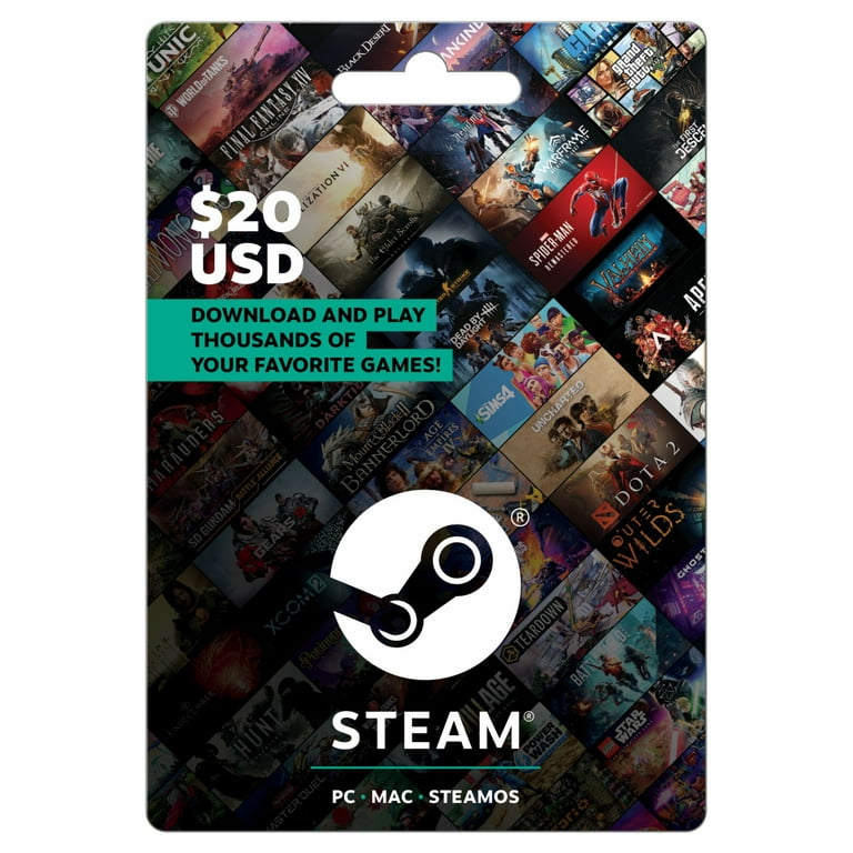 Steam card walmart discount