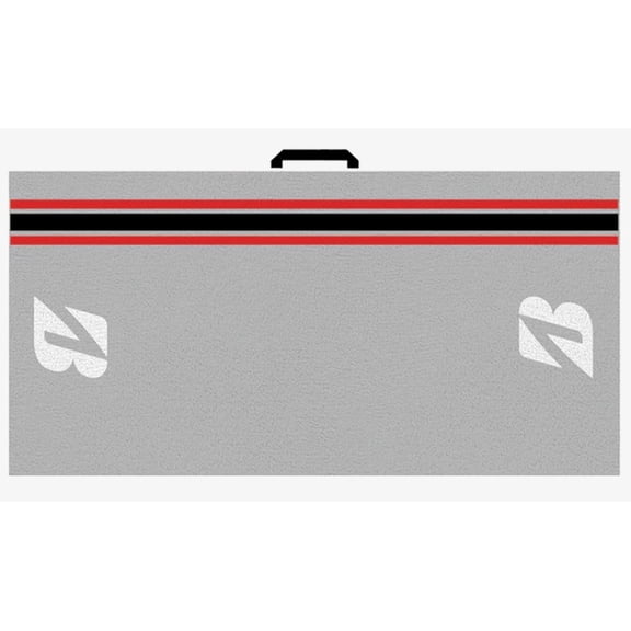 Bridgestone Staff Towel (Grey/Black/Red, 32"x16") Golf 2026 NEW