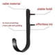 thumbnail image 3 of 4PCS Metal Wall-Mounted J Hook Tool Hook Storage Racks are Suitable for Tool Houses and Homes, 3 of 5
