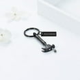 thumbnail image 5 of Hammer Urn Necklace for Ashes Memorial Gift for Women Men Human Ashes Holder Tool Style Stainless Steel Hammer Cremation Jewelry for Ashes Pendant, 5 of 7