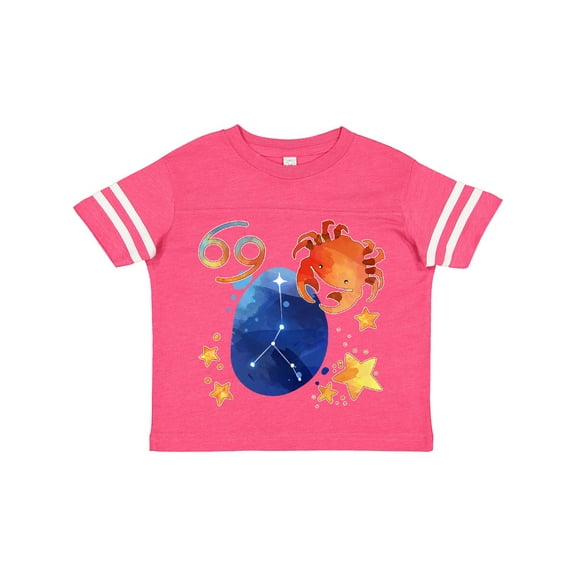 Inktastic Cancer Crab Constellation Zodiac Sign Illustration Boys or Girls Toddler T-Shirt