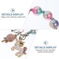 thumbnail image 4 of 2pcs Exquise Perle Bracelet Créatif Licorne Décor Femmes Bijoux de Mode, 4 of 7