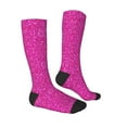 thumbnail image 3 of Balery Rose Red Glitter Fun Novelty Socks Men'S Women'S Crew Socks Funny Crazy Novelty Socks Quirky And Cool Socks, 3 of 9