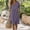 *Purple, variant on ClodeEU Women's V Neck Short Sleeve Knee Length Dress, Casual Loose Dress with Pockets Black,Women's Plus L