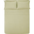 thumbnail image 1 of Sábana King Size 1800 Hilos Microfibra Grabada Ultra Suave Beige MELOCOTTON HOGAR, 1 of 1