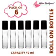 Dethra Beauty Care 10Ml Empty Glass Roll On Bottles With Roller Ball