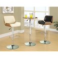 thumbnail image 3 of Bowery Hill Faux Leather Adjustable Bar Stool in Black, 3 of 3