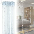thumbnail image 2 of Gustave String Door Curtain Beads Room Divider Window Panel Fringe Beaded Tassel Crystal Screen Home Decor -39.4*78.7 inch, 2 of 10