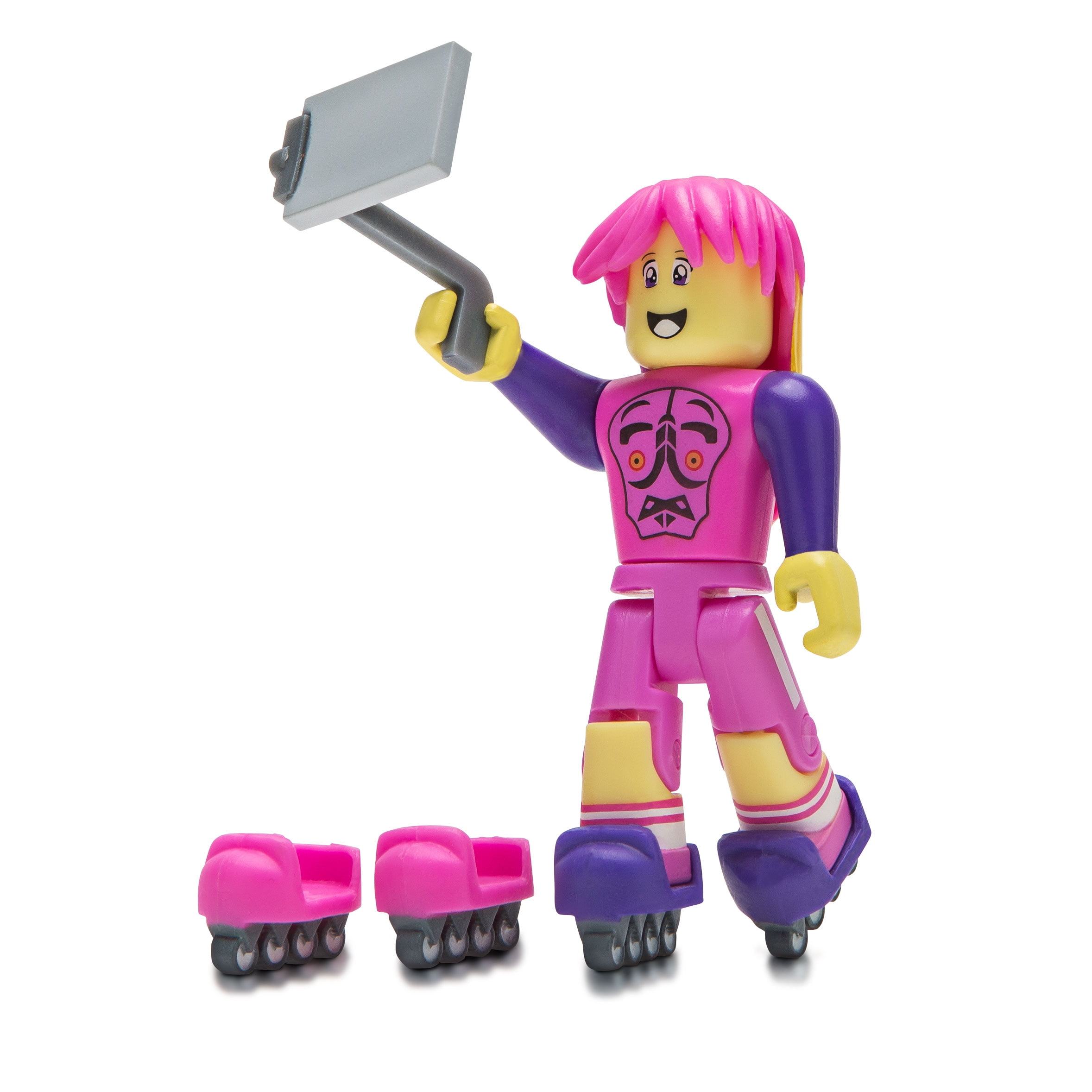 Roblox Celebrity Collection Roblox Skating Rink Figure Pack Includes Exclusive Virtual Item Walmart Com Walmart Com - roblox circus baby shirt code