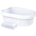 thumbnail image 1 of Lecaung Lavabo iónico para bañera de pies para máquina de desintoxicación iónica, baño de pies, spa de agua y tubo de masaje de pies para baño de pies, remojo o desintoxicación con 100 revestimientos, 1 of 5