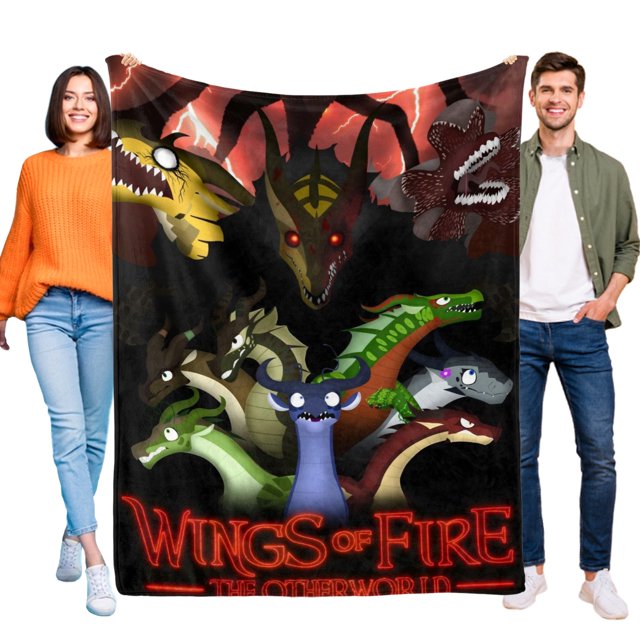 Alas de Fuego anti-pilling, suave, ligera, esponjosa y acogedora de lujo para hogar y cocina – Perfecta para niños y adultos,70X110cm