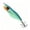 Blue, variant on Riousery 4 Inch Luminous Squid Jig Lure Green, Glow In Dark Lifelike Artificial Fishing Bait with Strong Dual Hooks for Night Saltwater Fishing Cuttlefish Octopus Catching