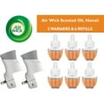 thumbnail image 2 of Air Wick Plug in Scented Oil Starter Kit, 2 Warmers + 6 Refills, Hawaii, 2 of 8