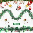 thumbnail image 2 of Tutuviw 5Pcs Christmas Green Red Tinsel Garland Green Red Berry Christmas Garland Shiny Metallic Twist Christmas Garland for Xmas Tree Decoration Holiday Party Indoor Outdoor, 2 of 7