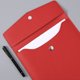 thumbnail image 5 of Bolsa de Archivo A4 de Piel Sintética | Carpeta de Documentos de Gran Capacidad | Organizador de Almacenamiento Empresarial de Pu Impermeable con Cierre Magnético | Portadocumentos para Estudiantes |, 5 of 6
