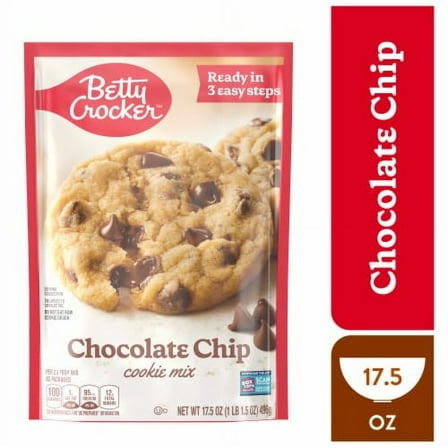Pack of 2 - Betty Crocker Chocolate Chip Cookie Mix? 17.5 oz
