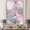thumbnail image 3 of Durty Shabby Pink Blush III - Shabby Chic Framed Canvas, 3 of 3