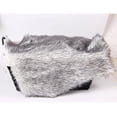 thumbnail image 4 of Relleno Suave de Cesta de de Piel Sintética Del Bebé Recién Nacido para Los Apoyos de Foto de Fotografía - Gris Cro Sunnimix Manta para bebé, 4 of 8