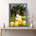 thumbnail image 2 of Blue Picture Frame Popular Sizes - Flat Modern Framing, 2 of 6