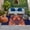 Orange Blue, variant on Lobster Navy Blue Outdoor Rug 5x7 Ft, Non Slip Washable Area Rug, Boho Tropical Orange Stripe Summer Patio Rugs Carpet Runner, Large Floor Mat for Indoor/Outdoor Deck Porch Camping