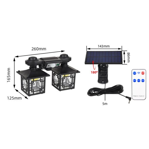 Lámpara Interruptor sensorial de luz de suelo 2 en 1 iluminación LED Ehuebsd Solar para pasarela fácil instalación iluminación exterior ajustable para jardín y casa