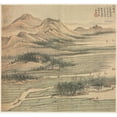thumbnail image 3 of Song Xu 13x12 Black Modern Framed Museum Art Print Titled - Baoyang Lake (C. 1588), 3 of 5
