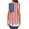 thumbnail image 3 of IROINNID 4th of July Tunic For Women Casual Loose Tops V-Neck Women Tops USA July 4th, 3 of 5